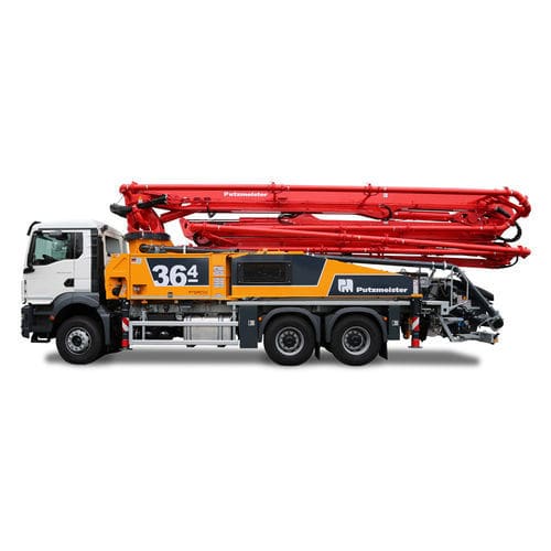 Truck-mounted concrete pump - M36-4 - PUTZMEISTER