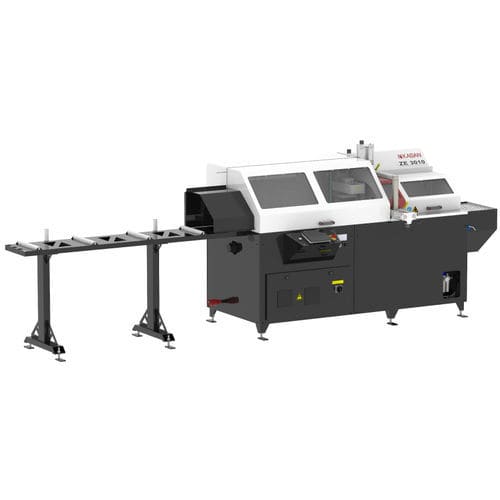 Rotary blade cutting machine - ZE 3010  - KABAN MAKINA SANAYI VE TIC. LTD. STI - for aluminum / for aluminum profiles / PLC-controlled