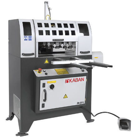 Aluminum end milling machine - PA 2015 - KABAN MAKINA SANAYI VE TIC. LTD. STI - pneumatic / for aluminum profiles