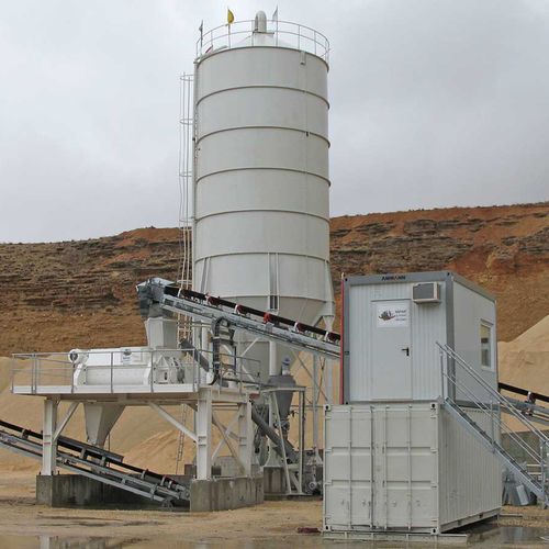 Mobile asphalt plant - SCC 200 - 400 COLDMIX - Ammann - continuous / cold
