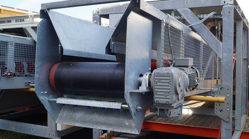 Belt conveyor - Ammann - discharge / weighing / for concrete