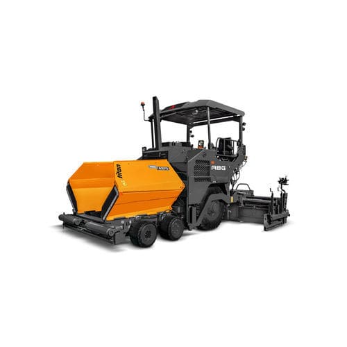 Asphalt paver - ABG 4370 - Ammann - wheeled / fuel