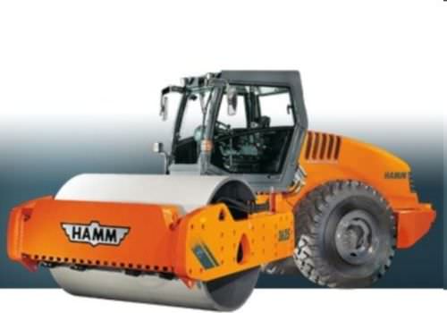 Single-cylinder road roller - 24 910 kg | 3625 HT - HAMM AG - vibrating / articulated