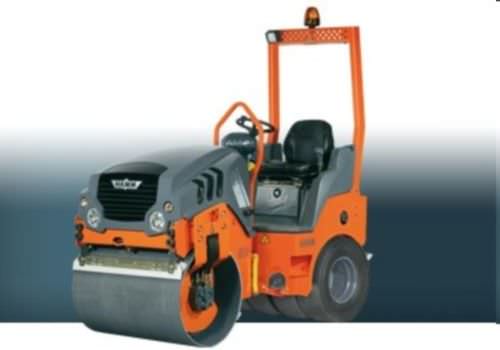 Tandem road roller - 3 110 kg | HD 10 VT - HAMM AG - vibrating / articulated