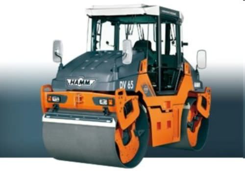 Tandem road roller - 10 230 kg | DV 65 VV - HAMM AG - vibrating