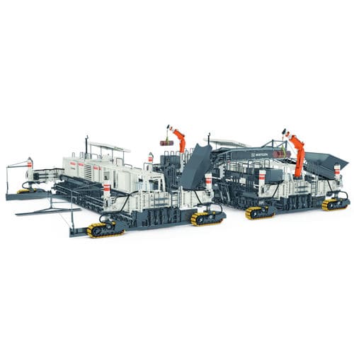 Inset slipform paver - SP 154i - Wirtgen