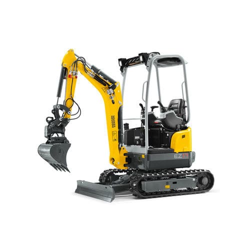 Medium excavator - EZ17 - Wacker Neuson SE - crawler / diesel / construction