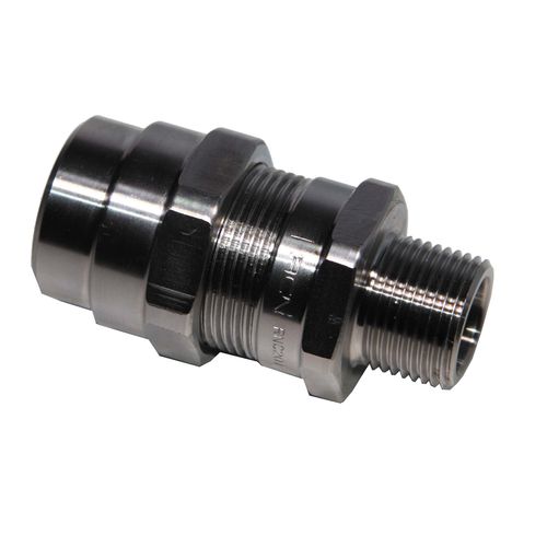 Threaded fitting - RAC-316 series - Anamet Europe - stainless steel / male / female