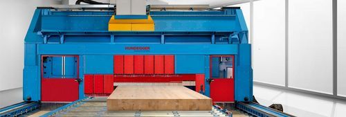CNC cutting and machining center - PBA-Industry - Hans Hundegger - multifunction / wooden