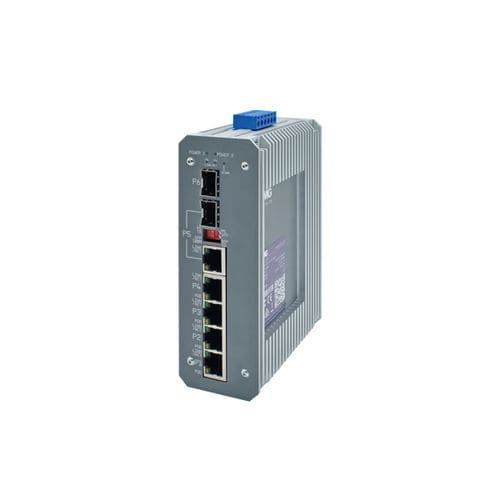 Unmanaged ethernet switch - AMG350 - eks Engel GmbH & Co. KG - 10/100BaseT(X) / 6 ports / DIN rail