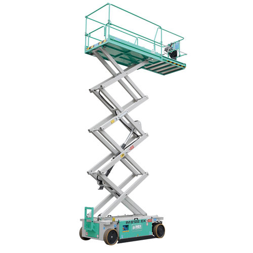 Self-propelled scissor lift - IM 122 series - IMER International SPA ...