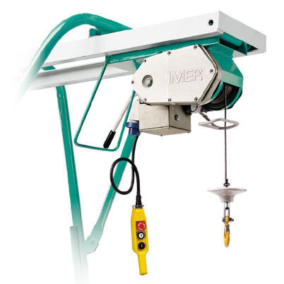 Lever cable hoist - ET 300 N - IMER International SPA - electric