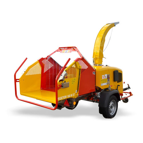 Trailer-mount wood chipper - VEGETOR 160M - RABAUD