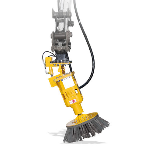 Cup brush - HERBIONET PE - RABAUD - cleaning / steel / for sweepers