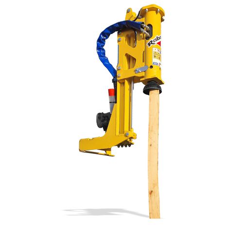 Hydraulic pile-driving hammer - VIBRESCOPIC PRO 18/40 MP - RABAUD