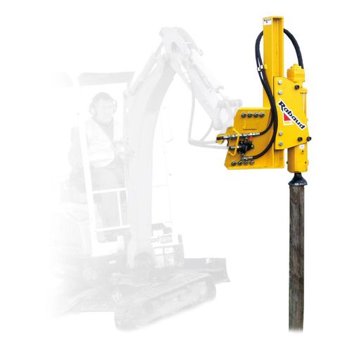 Hydraulic pile-driving hammer - VIBRESCOPIC PRO MP - RABAUD