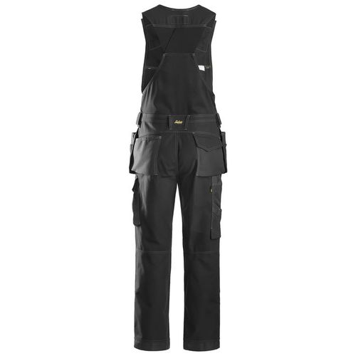 Work coveralls - 0214 - Snickers Workwear AB - type 2 / fabric / black
