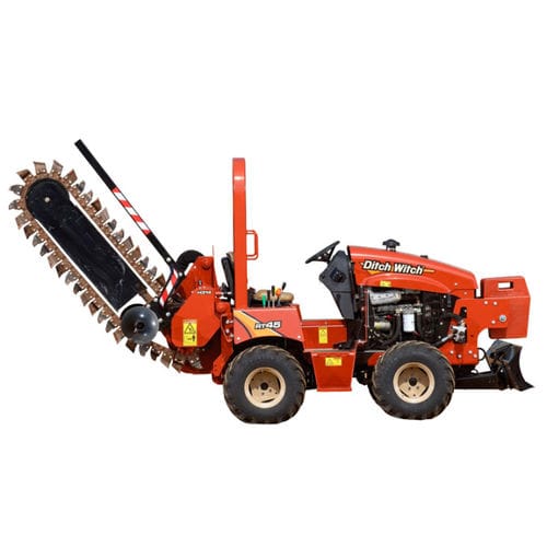 Chain trencher - RT45 - The Charles Machine Works, Inc - rubber-tired / ride-on