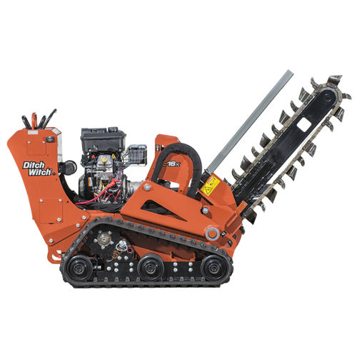 Chain trencher - C16X - The Charles Machine Works, Inc - crawler / walk-behind