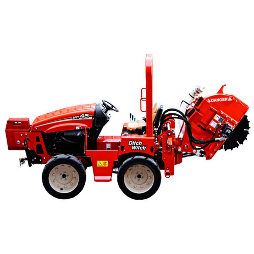 Rockwheel trencher - MT12   - The Charles Machine Works, Inc - tractor-mounted