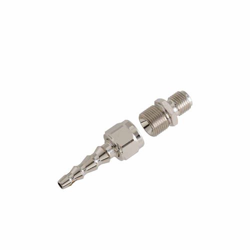 Gas fitting - 490380GP - OXYTURBO SPA - threaded / brass / brass