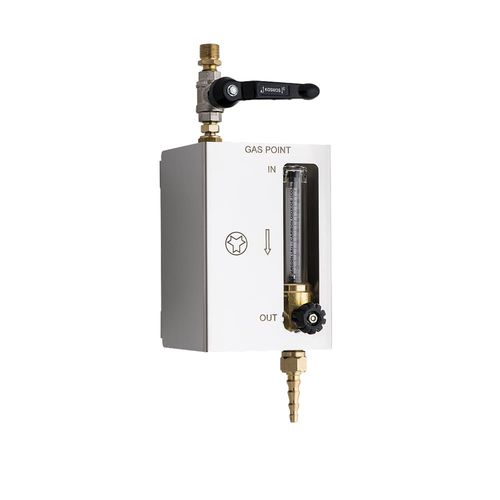Gas pressure regulator and reducer - 19086 series - OXYTURBO SPA - for CO2 / metal / plastic