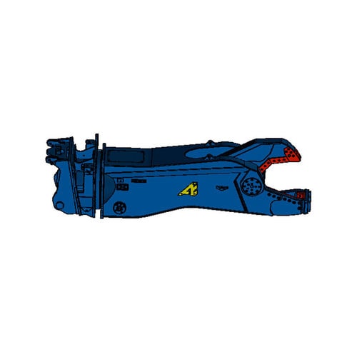 Hydraulic demolition shears - AS0 series - ARDEN Equipment - for excavators / controlled
