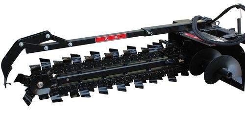 Chain trencher - Zhejiang Hero Time Machinery Co., Ltd. - for skid steer loaders