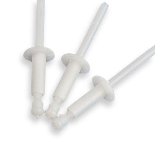 Blind rivet - SFS Group Germany GmbH - dome head / plastic / white