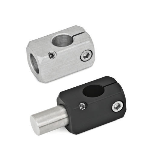 Round tube connector TG Inocon GmbH cross / square / aluminum