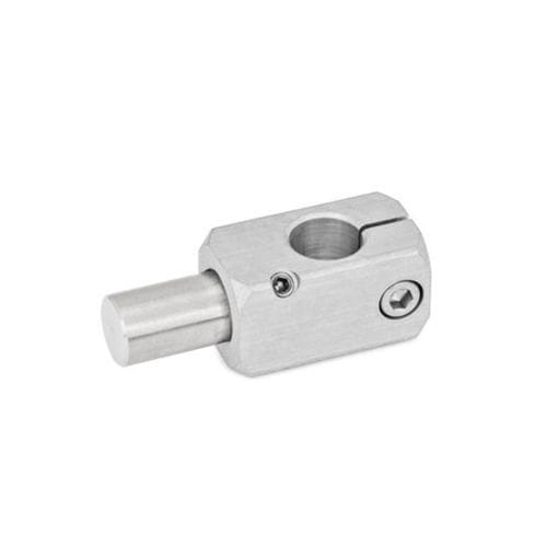 Round tube connector - TG series - Inocon GmbH - cross / square / aluminum