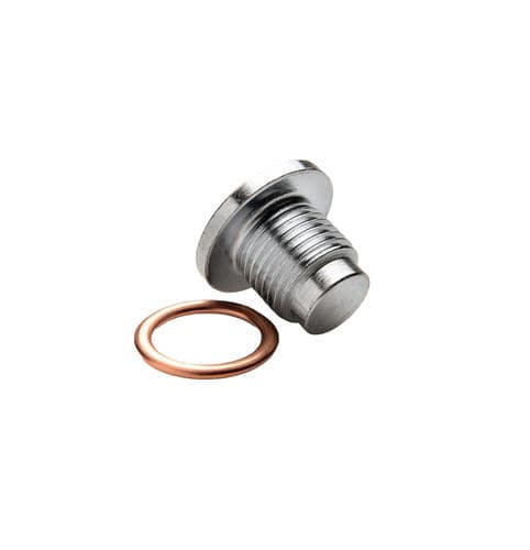 Cylindrical plug - Corteco - threaded / metal / drain