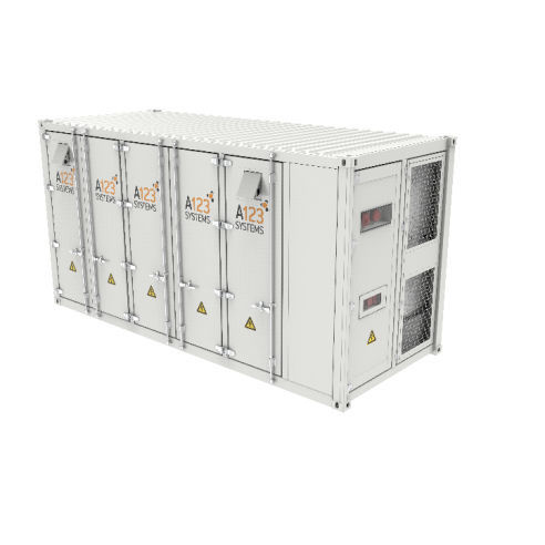 Lithium iron phosphate energy storage system - a123systems - containerized / liquid-cooled