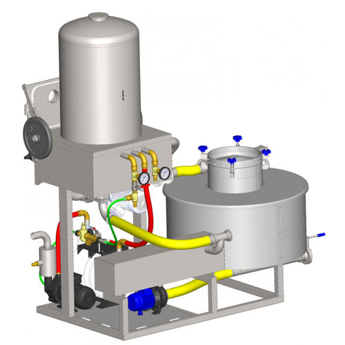 Vacuum industrial fryer VF30 Normit batch / vegetable / for snacks