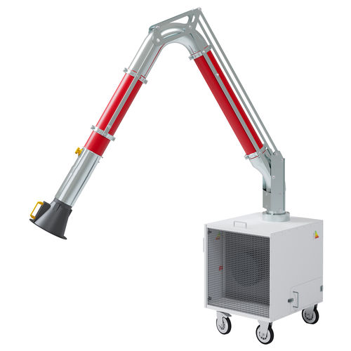 Mobile fume extractor - Ecosmoke - ITALYVACUUM S.R.L. - welding / laser / with extraction arm