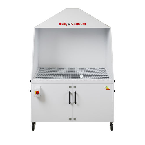 Grinding process downdraft table - Workbench Fan - ITALYVACUUM S.R.L. - for welding / for dust removal / ATEX