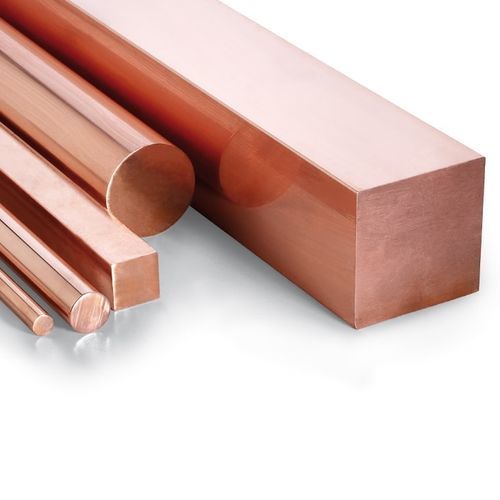 Copper flat bar - CU ETP EN 13601 - Bronmetal - round / for electrical applications
