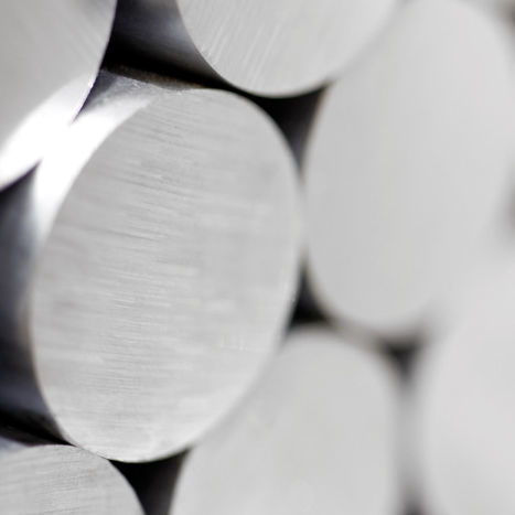 Aluminum tube - Bronmetal - square