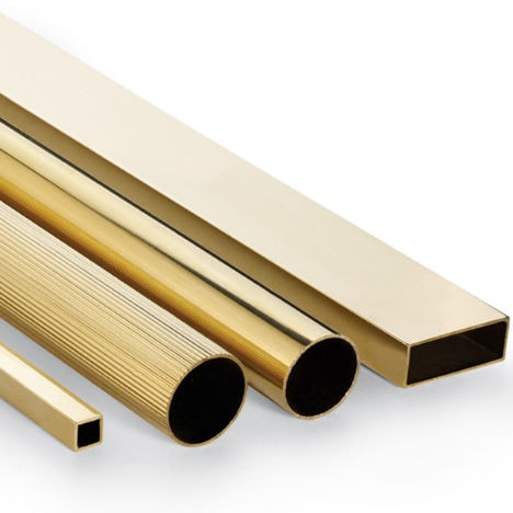 Tube brass - Bronmetal - round / square / rectangular