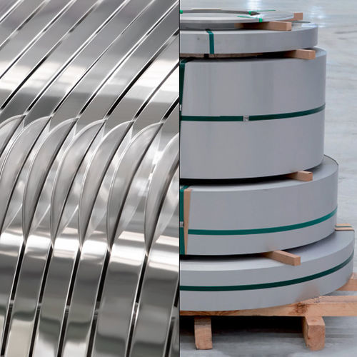 Stainless steel ribbon - X2CrTiNb18 1) EN 10088-2 - VINCO - for general purposes