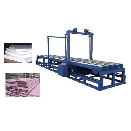 Knife cutting machine - HR-EP series - Longkou City Hongrun Packing Machinery Co., Ltd. - for EPS / blocks / for industrial applications