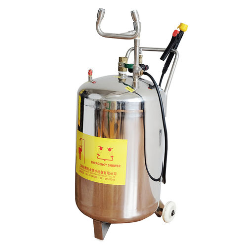 Portable eyewash station - DAAOBX-8 - shanghai DaAo safety equipment Co.LTD - with tank / stainless steel