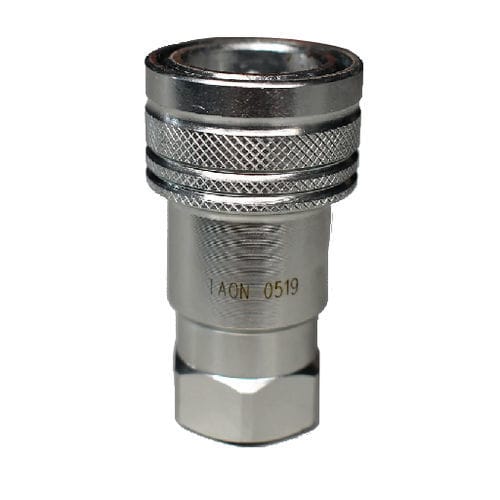 Hydraulic fitting - 55500208S - Taon Hydraulik Komponenter ApS - quick / stainless steel / female