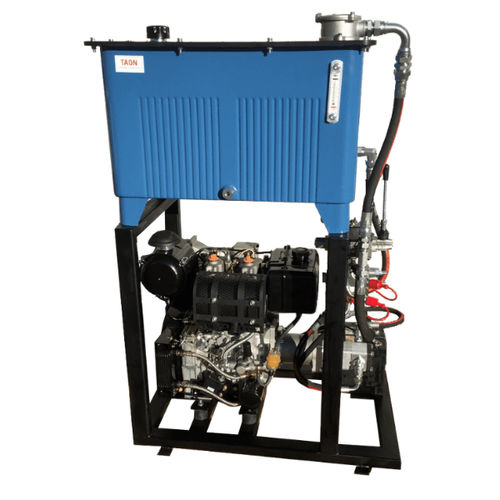 Diesel engine hydraulic power pack - DP19-02 - Taon Hydraulik Komponenter ApS - for industrial applications / double-pump