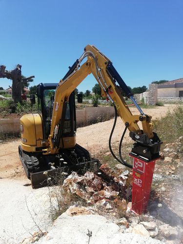 Hydraulic rock breaker - XP200 - Promove srl - for excavators