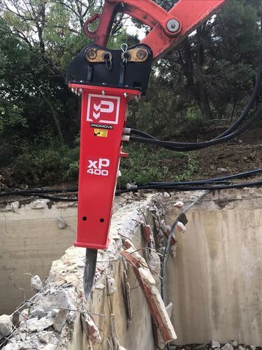 Hydraulic rock breaker - XP400 - Promove srl