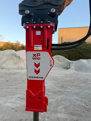 Hydraulic rock breaker - XP800 - Promove srl