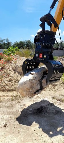 Hydraulic sorting grapple - SG 5.8 - Promove srl