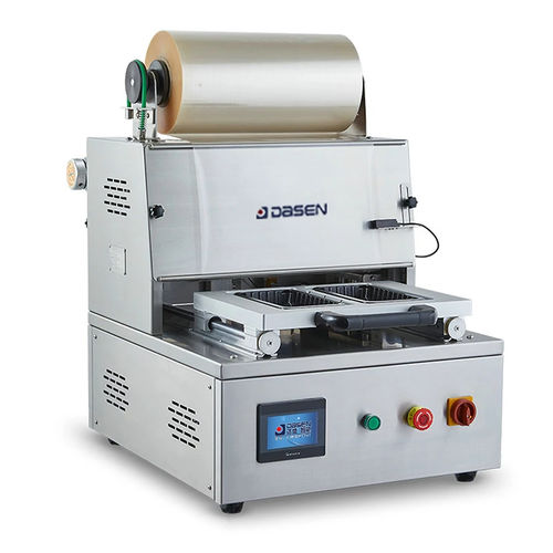 Tray sealing machine with modified atmosphere packaging - DQ400T series - Zhejiang Dasheng Intelligent Equipment co. ltd