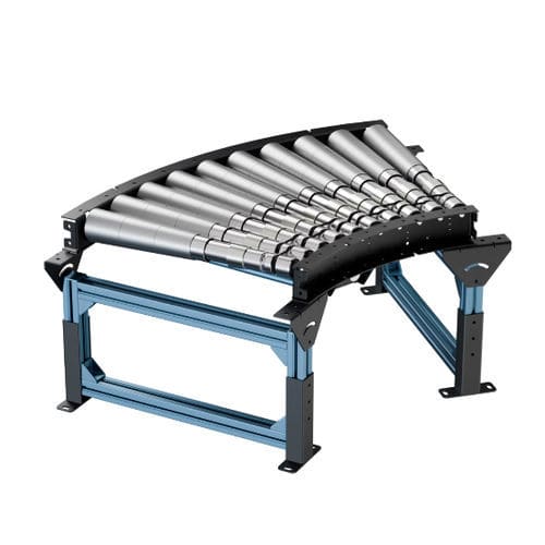 Driven roller conveyor - Vention - horizontal / curved / straight
